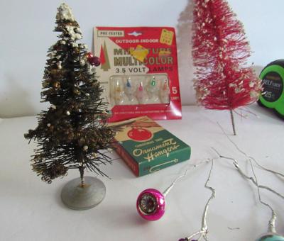 Lot of Misc Vintage Christmas Decor