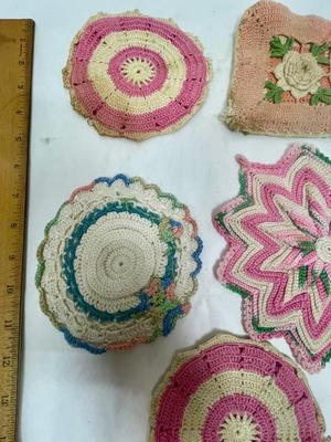 5 Item Doily Lot
