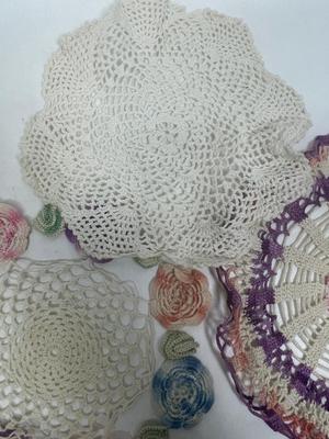 Lot of 3 Vintage Doilies