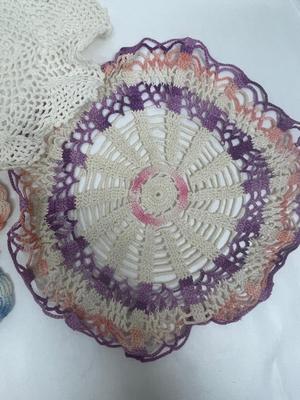 Lot of 3 Vintage Doilies