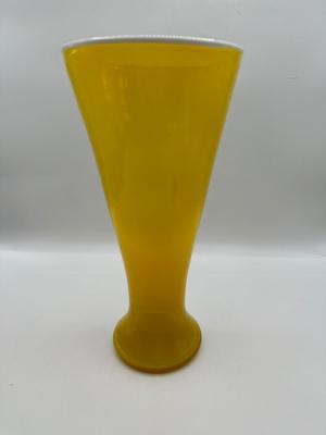 Art Deco Czech Tango Glass Vase