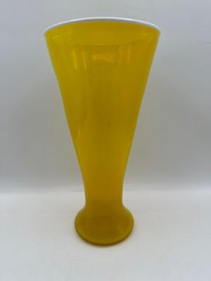 Art Deco Czech Tango Glass Vase