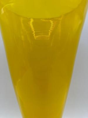 Art Deco Czech Tango Glass Vase
