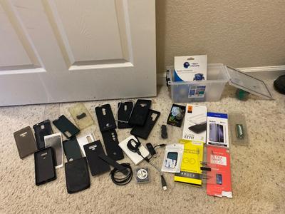 BLUE PARROT M300-XT BLUETOOTH, WESTERN DIGITAL 250GB EXTERNAL HARD DRIVE A TON OF ANDROID PHONE CASES/SCREENSAVERS & MORE