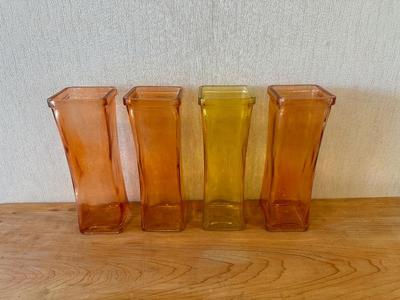 Four Glass Vases (4)
