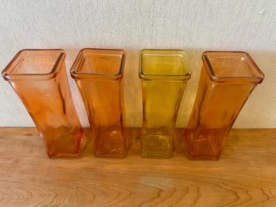 Four Glass Vases (4)