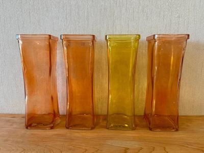 Four Glass Vases (4)