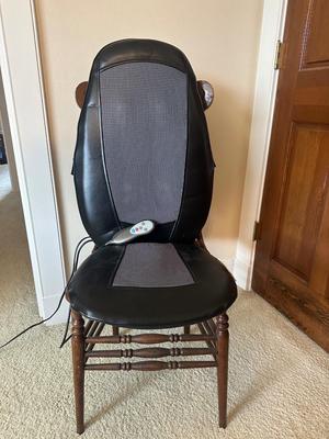 HOMEDICS Massage Cushion Chair w/ Heat & Programable Control