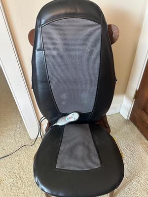 HOMEDICS Massage Cushion Chair w/ Heat & Programable Control