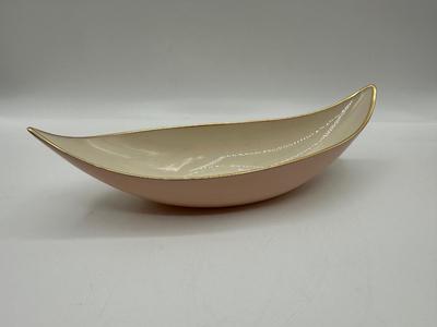 Vintage Lenox Canoe Shaped Bowl Bone China Dish