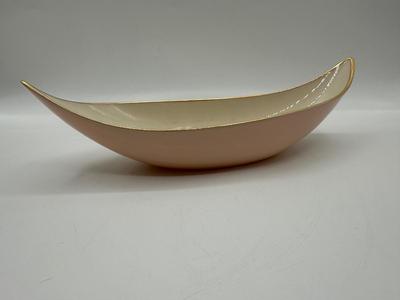 Vintage Lenox Canoe Shaped Bowl Bone China Dish