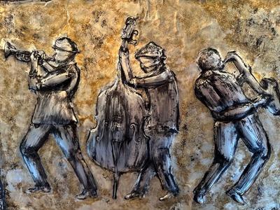 Jazz Musician Band Wall Decor