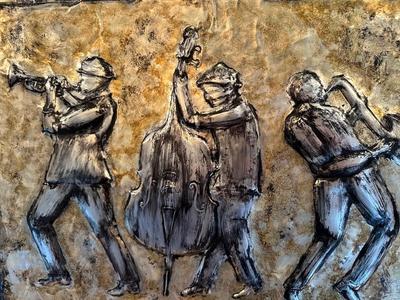 Jazz Musician Band Wall Decor