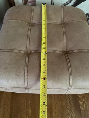 Ottoman with Tufted Button Accents (See Details)