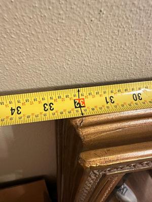 Gold Gilt Entree Mirror