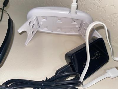 BLUE PARROT BLUETOOTH HEADSET, TRAVEL UV SANITIZER & MORE