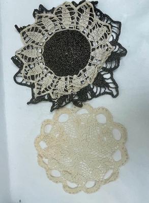 Pair of Vintage Round Doilies