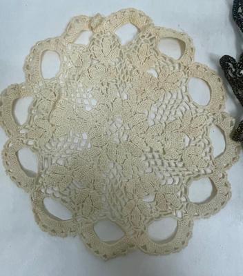 Pair of Vintage Round Doilies