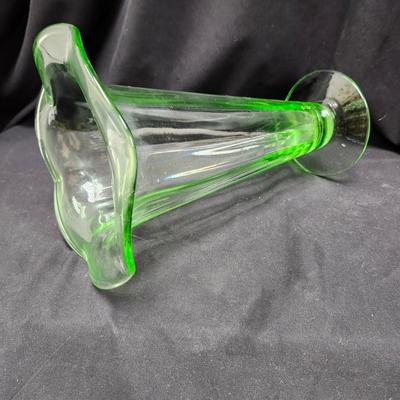 Depression Glass Vase