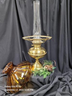 Brass Aladdin Style Vintage Lamp