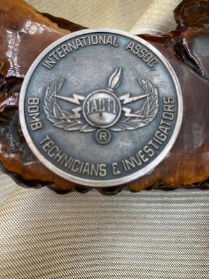 International Association of Bomb Technicians & Investigators Desk Piece
