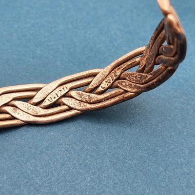 Braided 925 bangle