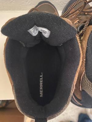 LIKE NEW MEN'S MERRELL HIKING BOOTS AND COMFY SLIP ONS