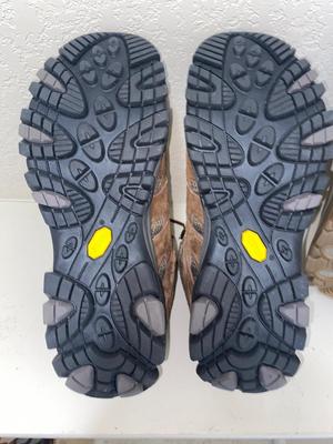 LIKE NEW MEN'S MERRELL HIKING BOOTS AND COMFY SLIP ONS
