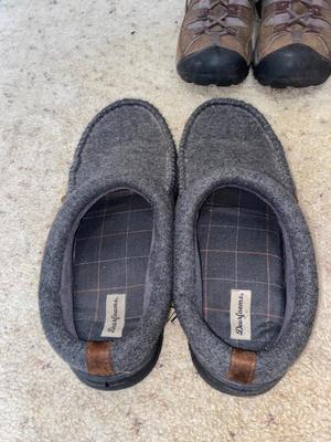 KEENS, MERREL’S, DEARFOAM SLIPPERS AND OH YES RALPHIES PINK BUNNY SLIPPERS