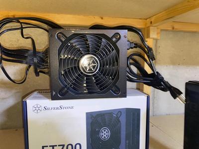 ET700 FULLY MODULE ATX POWER SUPPLY, D-LINK ROUTER,UNIVERSAL TV STAND & MORE