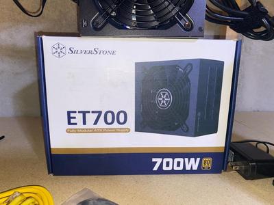 ET700 FULLY MODULE ATX POWER SUPPLY, D-LINK ROUTER,UNIVERSAL TV STAND & MORE
