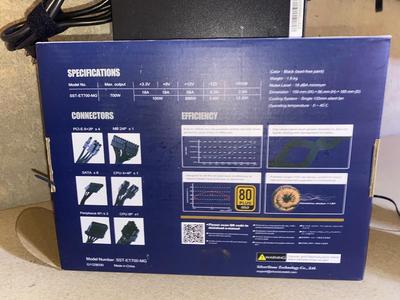 ET700 FULLY MODULE ATX POWER SUPPLY, D-LINK ROUTER,UNIVERSAL TV STAND & MORE