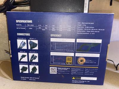 ET700 FULLY MODULE ATX POWER SUPPLY, D-LINK ROUTER,UNIVERSAL TV STAND & MORE