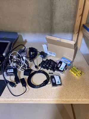 PRINTER CARTRIDGES, HARDWARE FOR DIFFERENT ELECTRONICS AND MORE