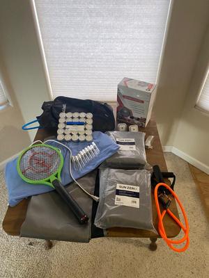 NICE ASSORTMENT OF HOUSEHOLD ITEMS! JUST FEAST YOUR EYES ON ALL OF THIS!