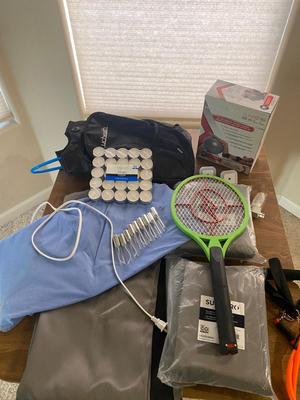 NICE ASSORTMENT OF HOUSEHOLD ITEMS! JUST FEAST YOUR EYES ON ALL OF THIS!