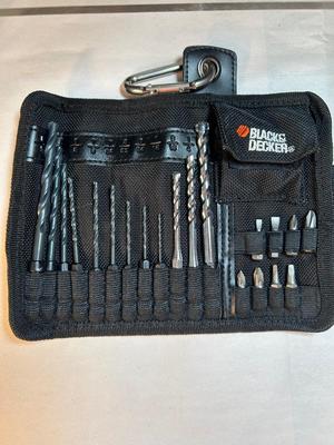 Black & Decker Cordless Drill and Screwdriver & Bit Set