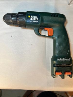 Black & Decker Cordless Drill and Screwdriver & Bit Set