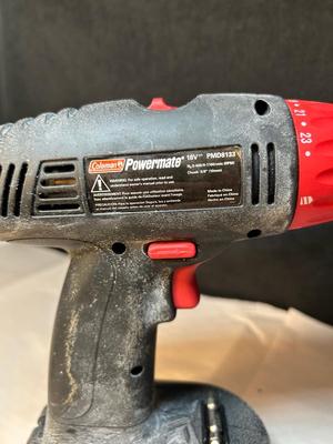 Lot Coleman Powermate Cordless Drill