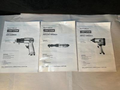 Lot 8. Craftsman Pneumatic Tool Set