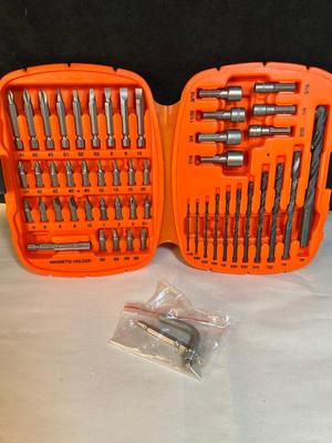 Lot 14. Black & Decker. Drill and Driver/Bit Set