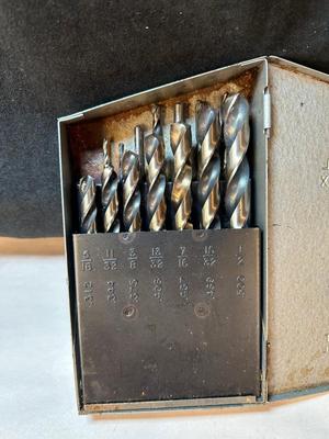 Lot 18. Drill Bits and Socket Set