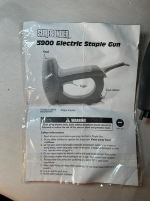 Lot 25. Electric Staple Gun