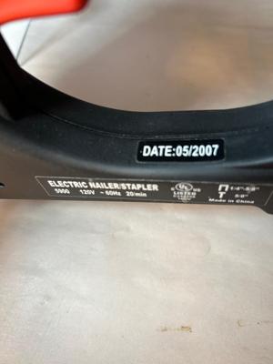 Lot 25. Electric Staple Gun