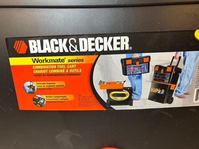 Lot 27 Black & Decker Workmate Tool Cart