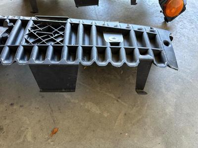 JEEP WRANGLER FENDERS, FRONT GRILL AND REAR SPARE TIRE MOUNT WITH ROTOPAX GAS CONTAINERS