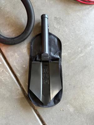 SHOP VAC, SNOW SHOVEL, PUSH BROOM, EXTENSION CORD