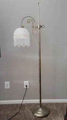 Adjustable Height Metal Floor Lamp