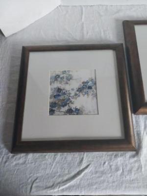 TWO FRAMED WALL HANGINGS
