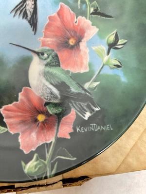 Knowles Collector Plate - Hummingbirds